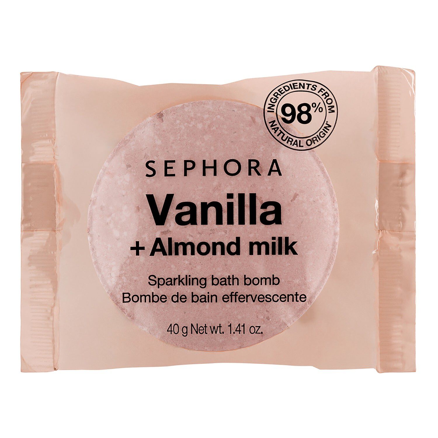 Brusende badebombe - Farver og parfumerer badet