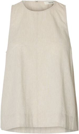 SLFLUISA SL LINEN BLEND TOP NOOS