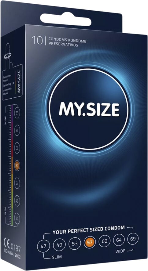 MY. SIZE Pro 57 mm - 10 pieces