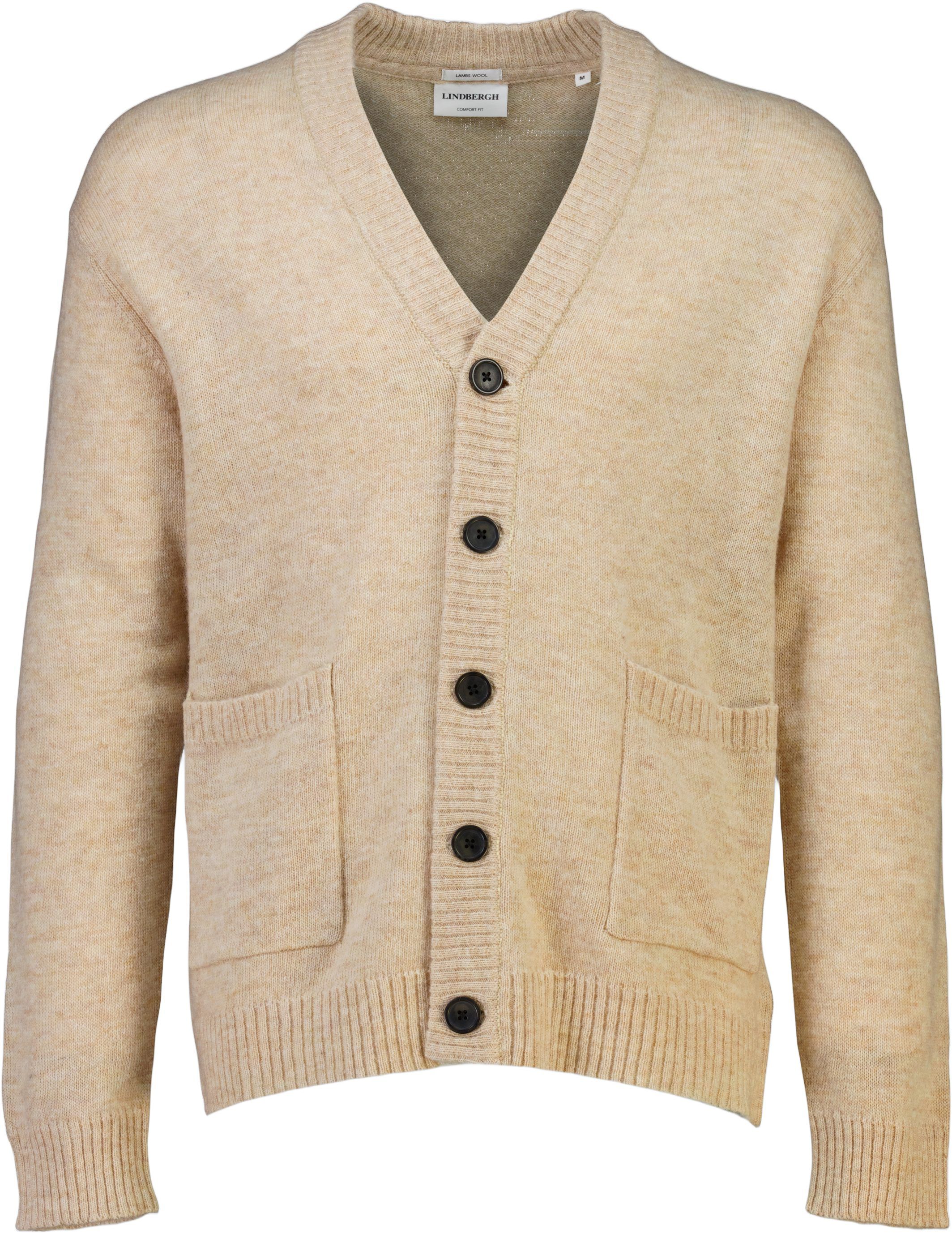 Lambswool button cardigan