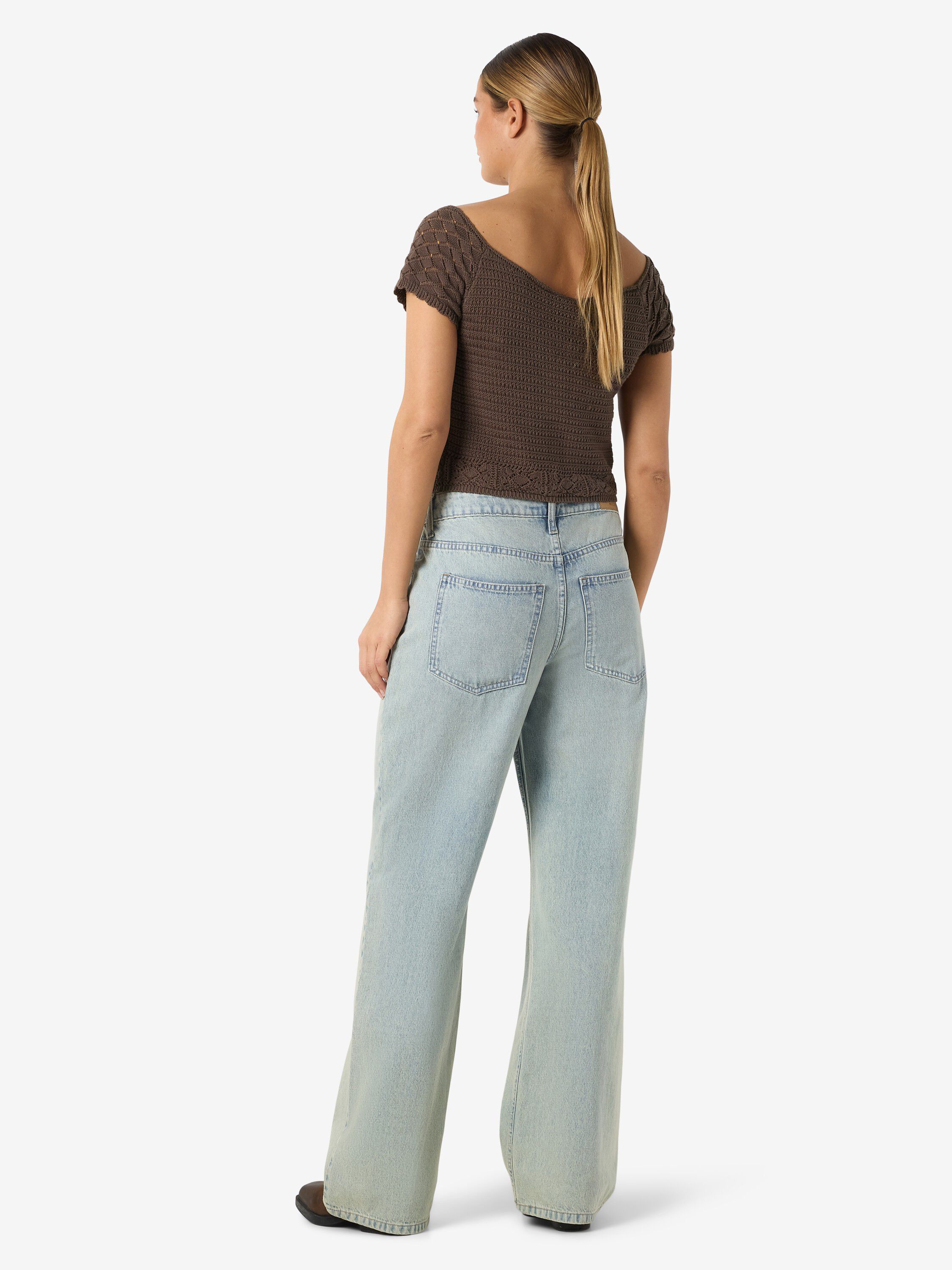 NMQUINN S/S KNIT TOP FWD