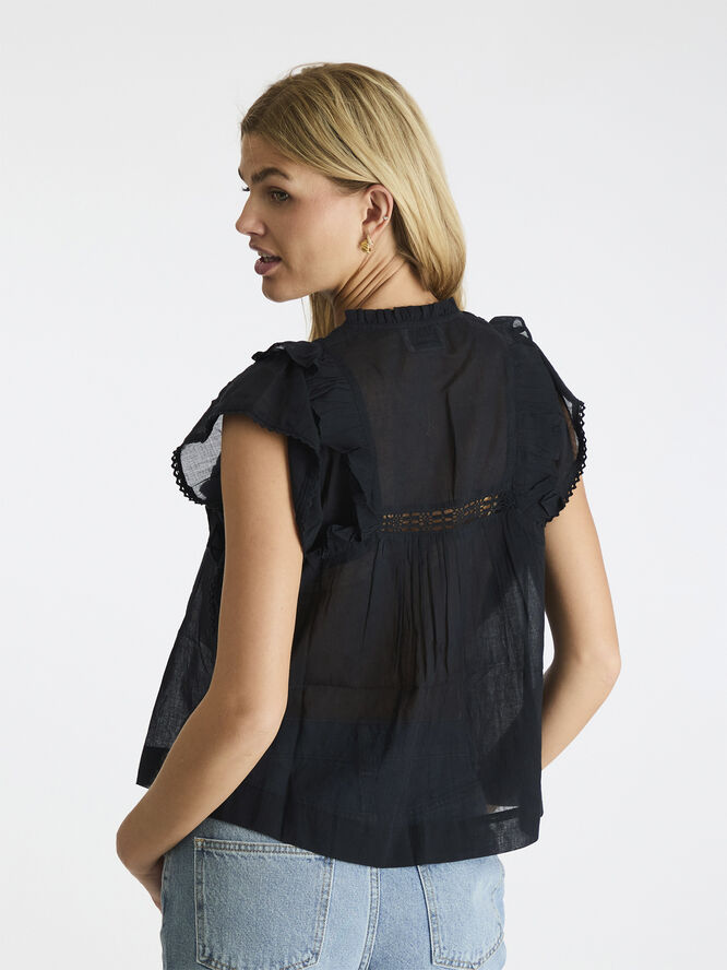 Jayla S Voile Top
