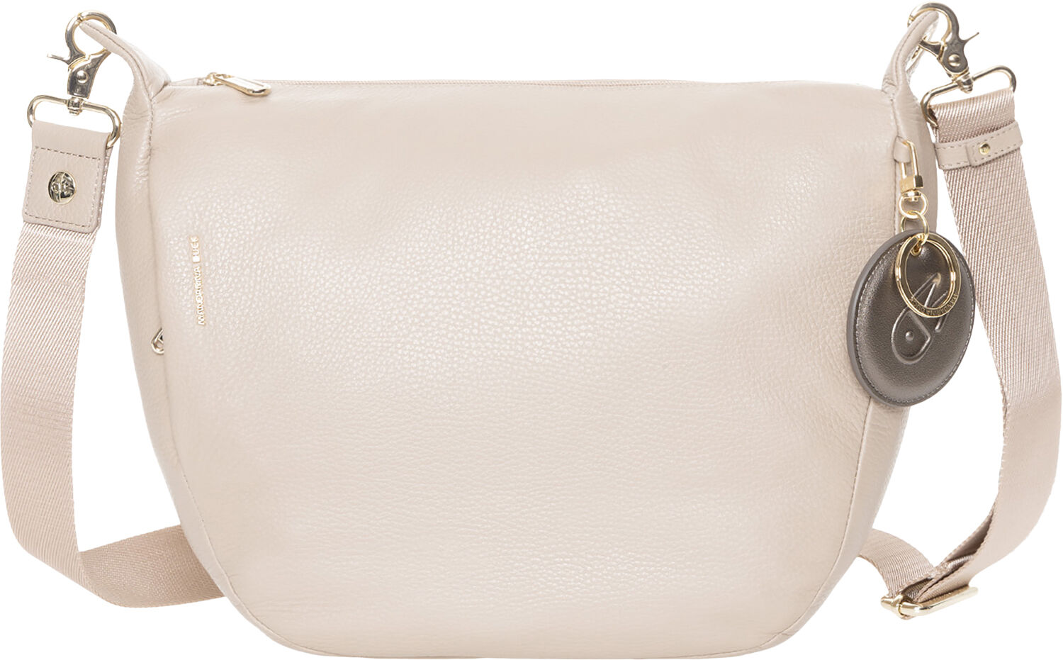 MELLOW LEATHER CROSSOVER / WARM TAUPE