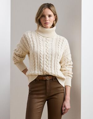COTTON ACRYLIC-LS SWEATER