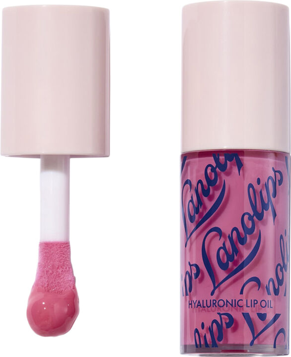 Hindbær læbeolie - med hyaluronsyre og lanolin