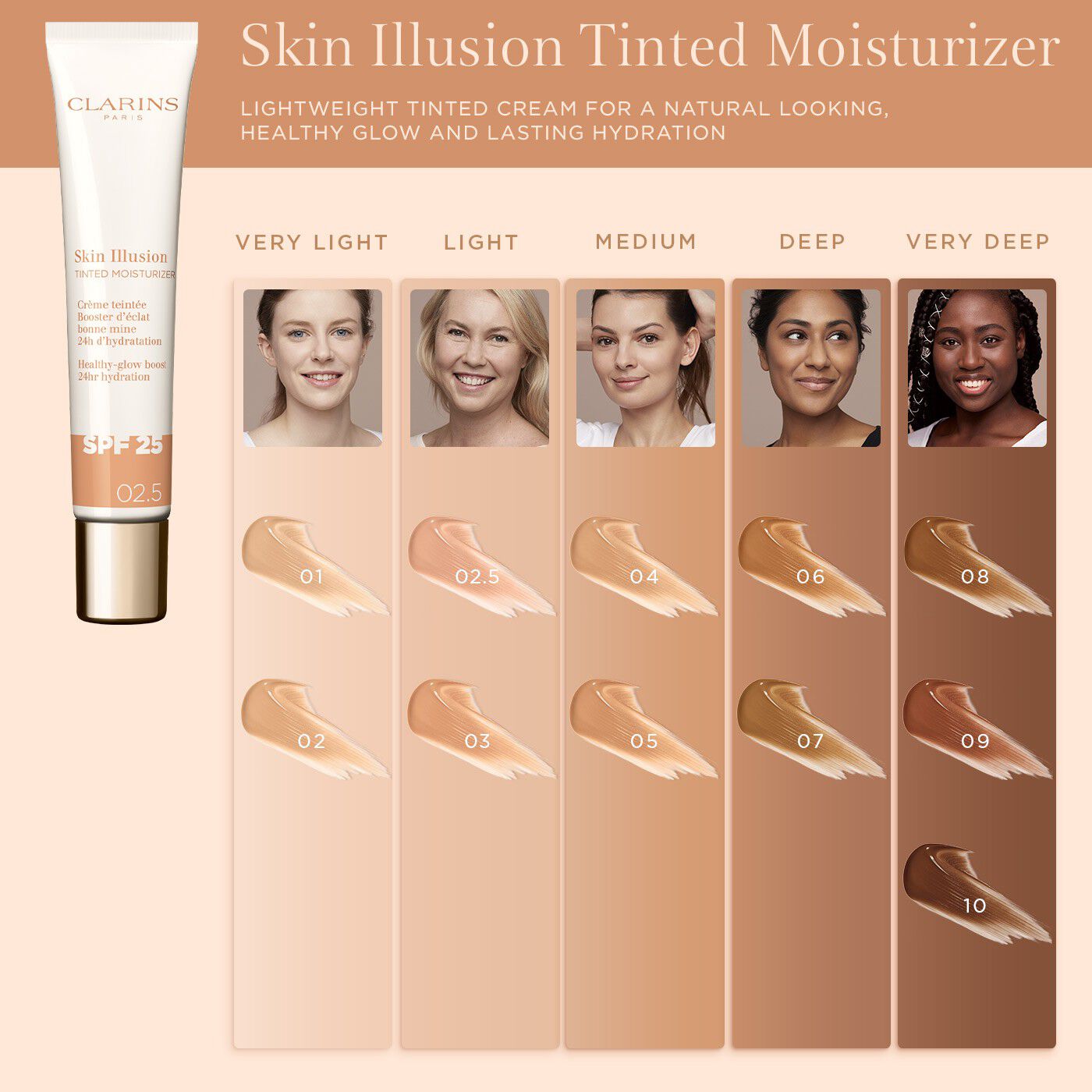 Skin Illusion Tinted Moisturizer SPF 25