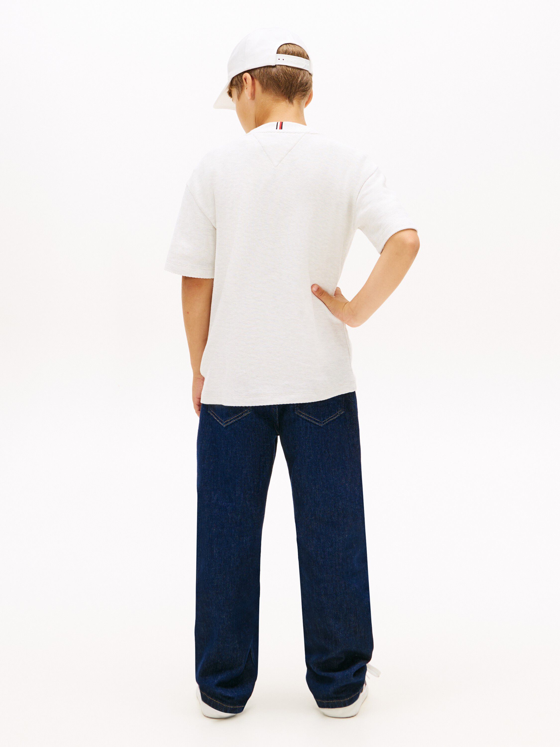 Logo Embroidery Jersey Twill T-Shirt