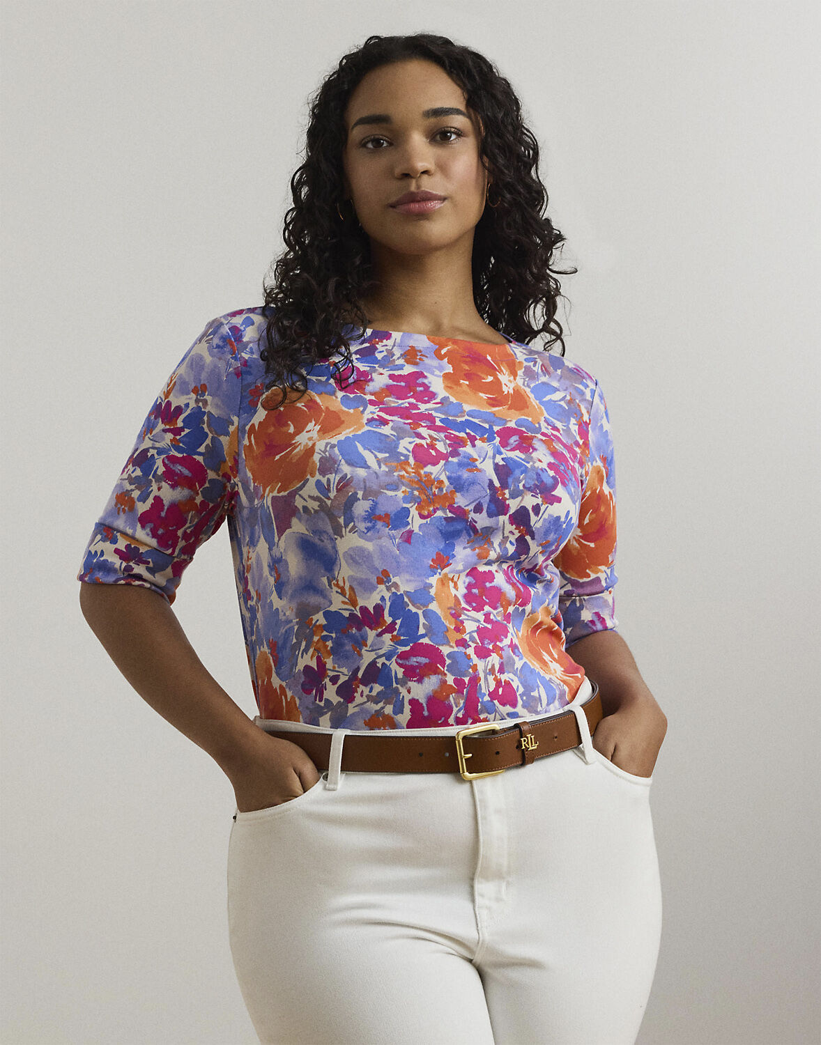 Refined Stretch Rib T-Shirt