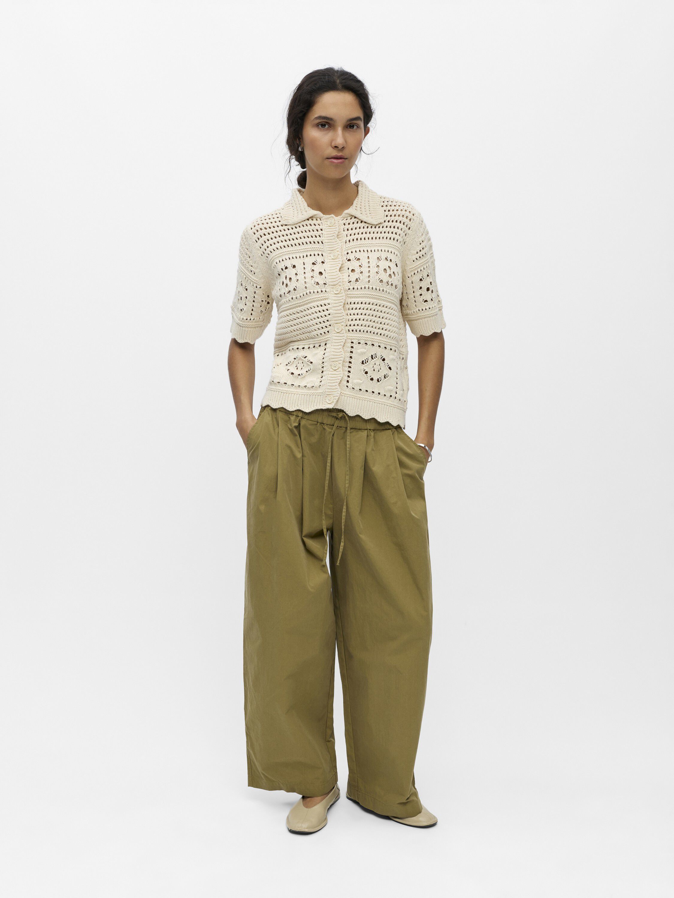 OBJBINDI S/S RE SHORT CARDIGAN 145
