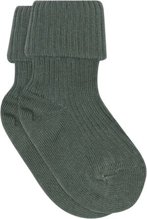Cotton rib baby socks