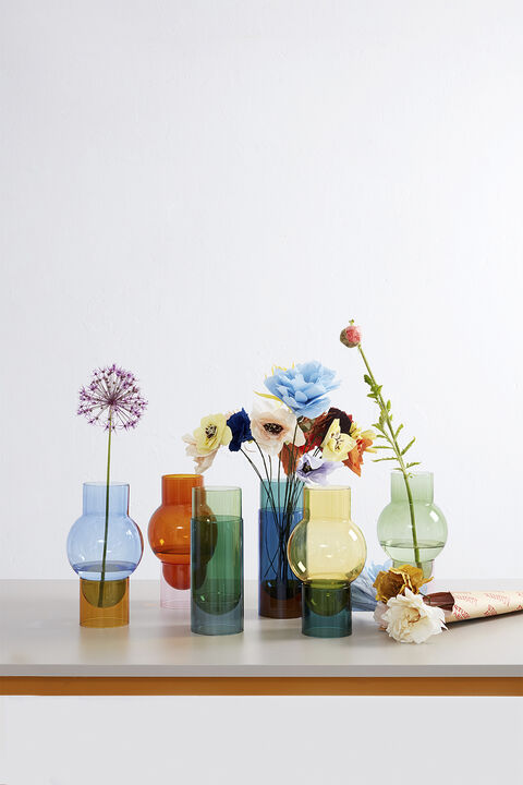 BUBBLE TUBE, LARGE, GREEN/ROSE,90270GR