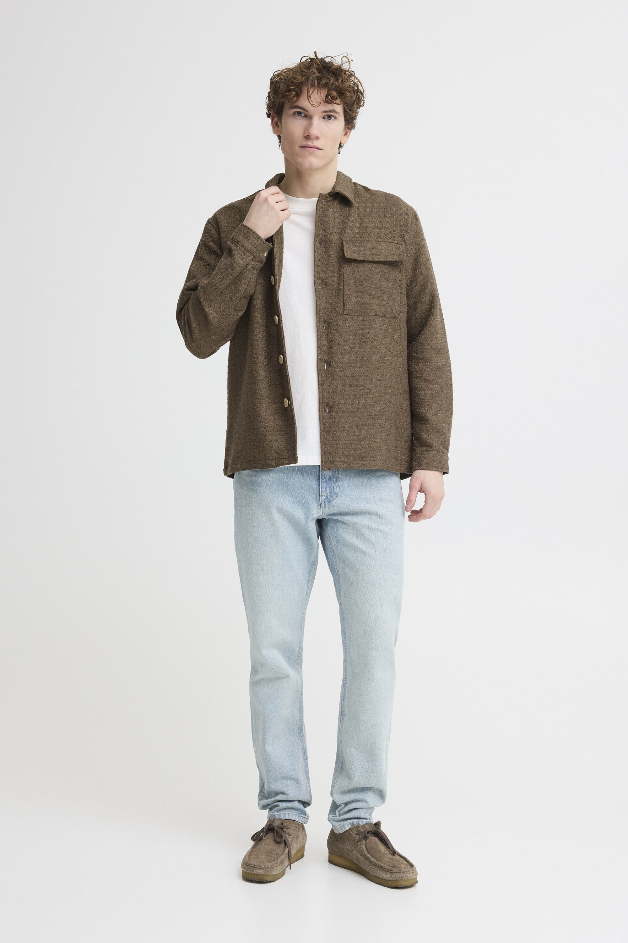 CFMATT STRUCTURED OVERSHIRT