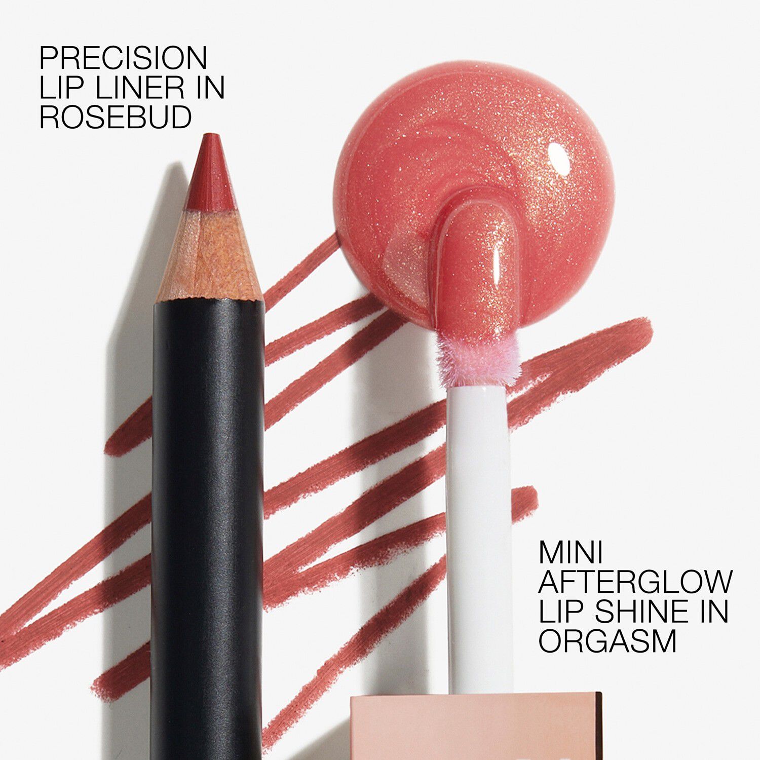 Line & Shine Lip Duo - Duo af l&aelig;beblyant og glansfuld l&aelig;begloss