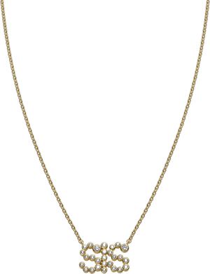 SIS Collet Necklace Gold