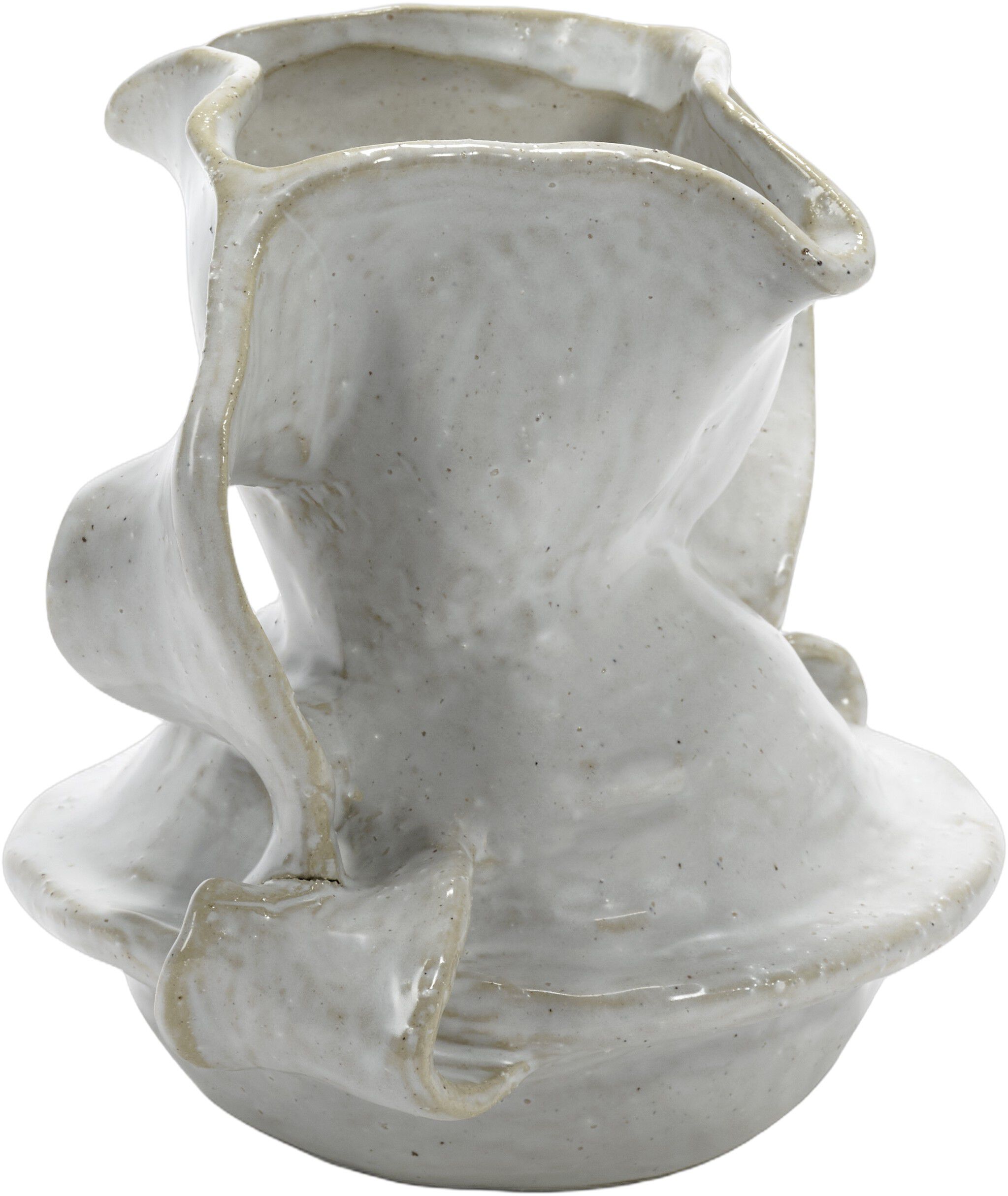 VASE 02 WHITE ROSIE