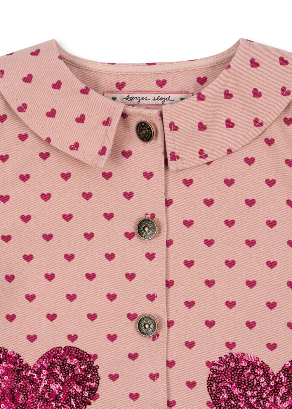 NOLA SEQUIN SHIRT JACKET GOTS