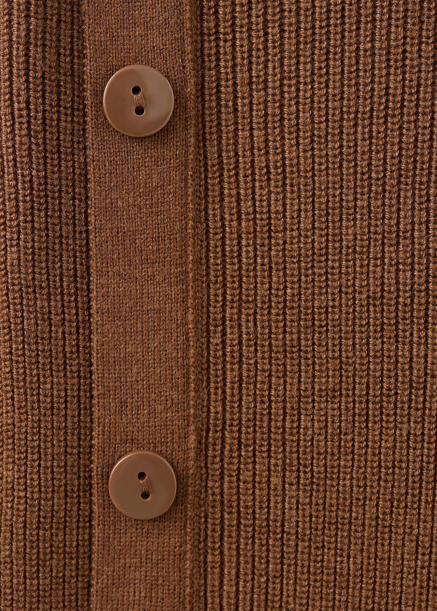 Sweater with asymmetrical neck and