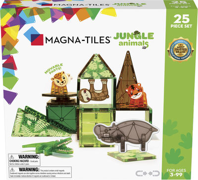 Magna-Tiles Jungle Animals, 25 pcs