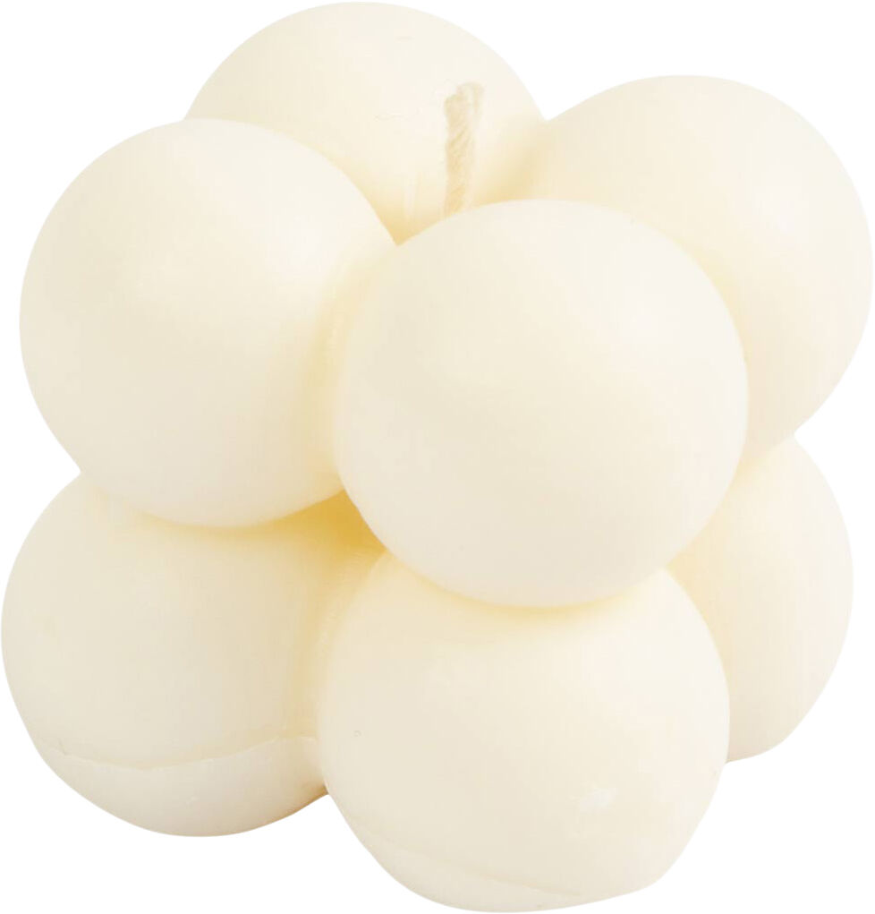 Silikoneform, Firkant med bobler, H: 4 cm.