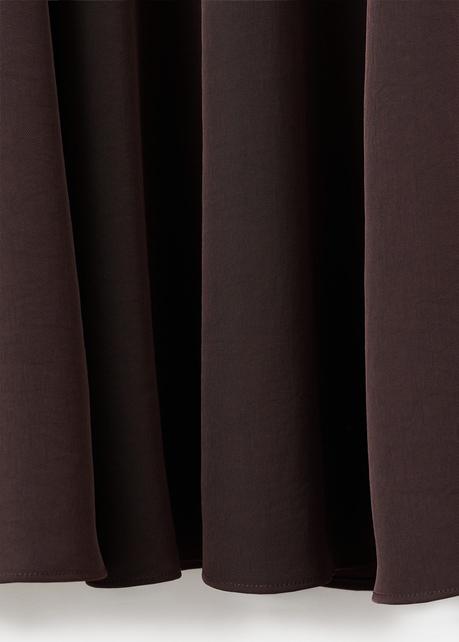 A-line dress with godets