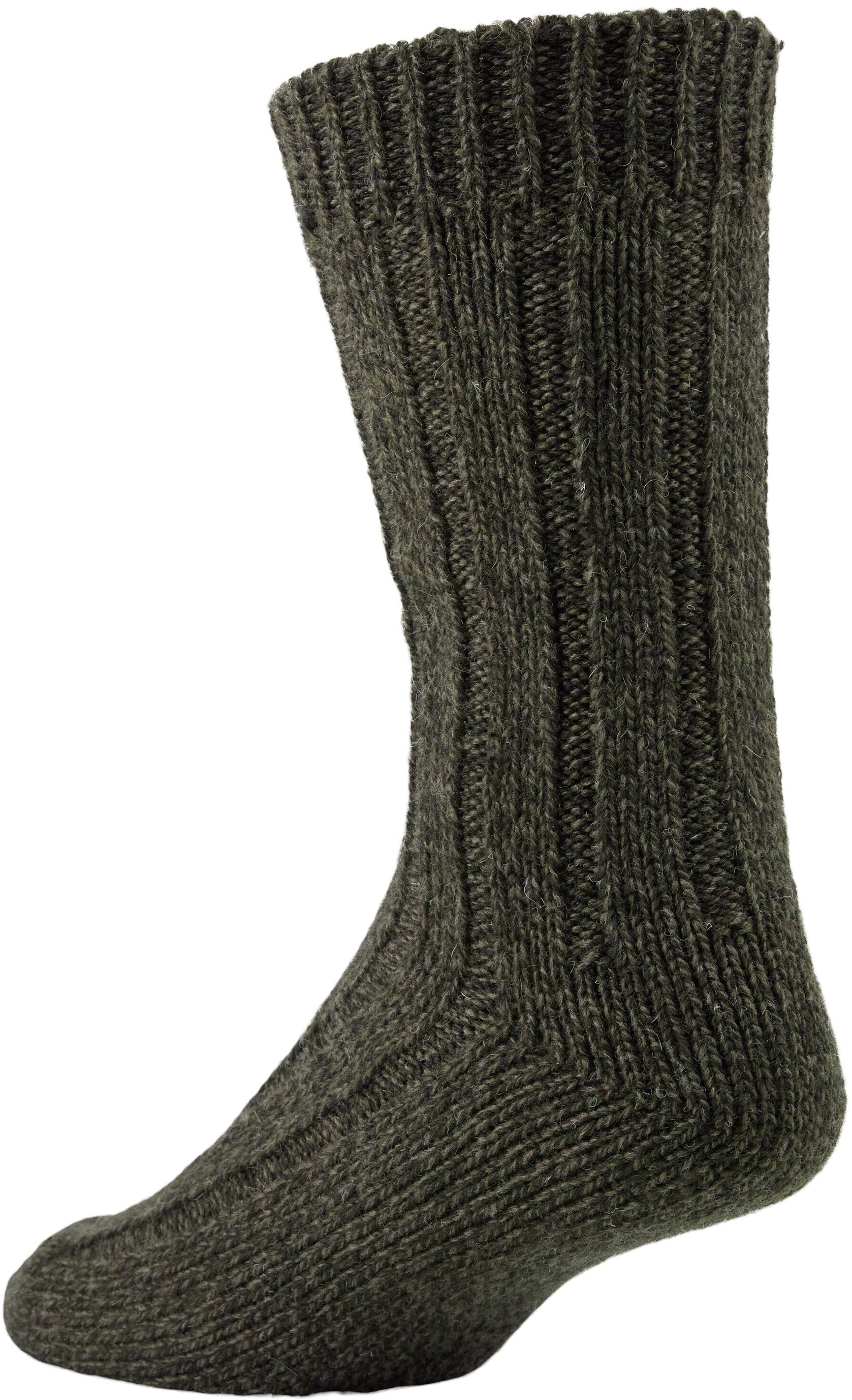 Raggsocka Strik Str&oslash;mper 2 par