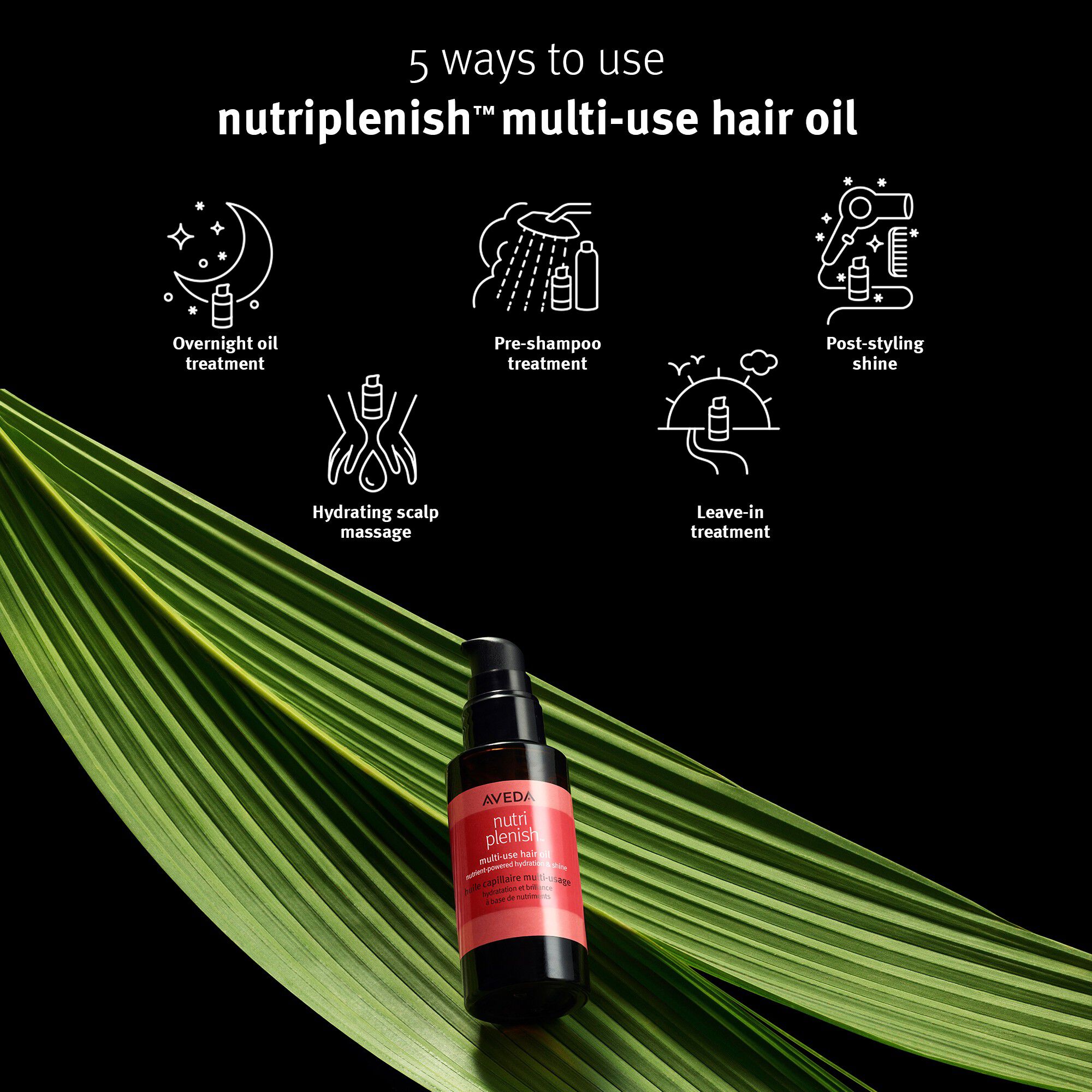 Nutriplenish Multi-Use Hair Oil 30ml