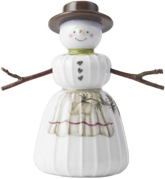 Hammersh&oslash;i Christmas Snekone H11 hvid m. deko