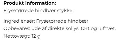 Hindb&aelig;rcrumble