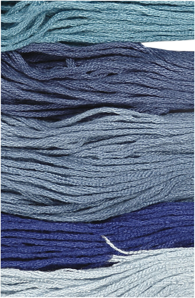 Harmoni Broderigarn, tykkelse 1 mm.