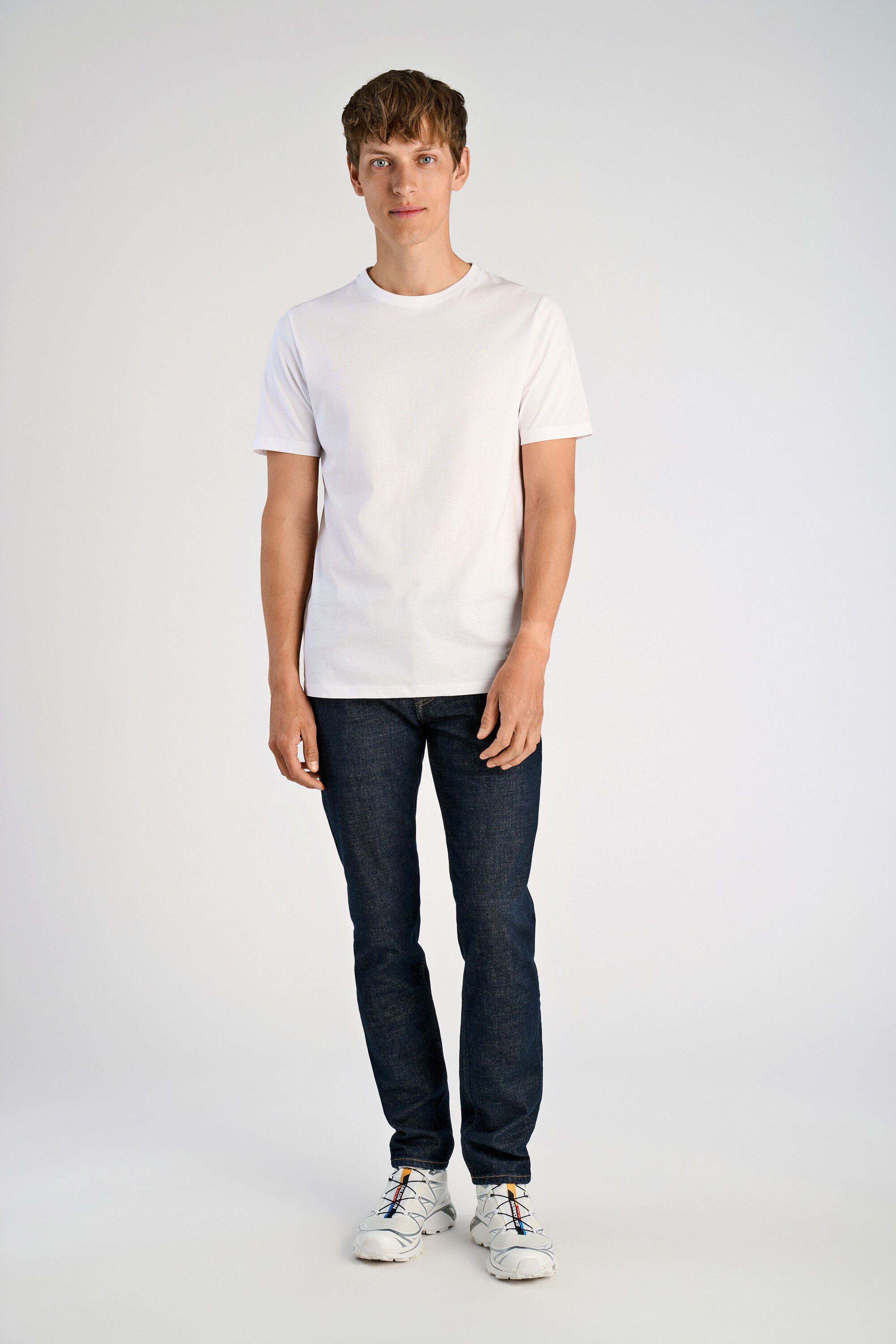 3-pack tee with flag print S/S