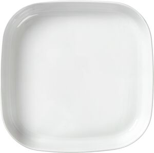 White Fluted Square Ovenware 30x30cm