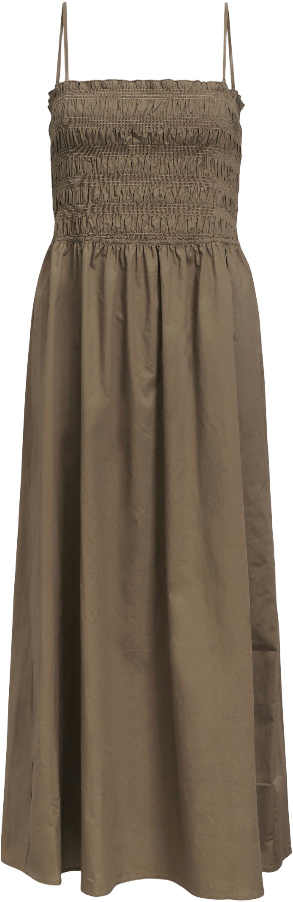 OBJELLY HOPE S/L RE SMOCK MIDI DRES