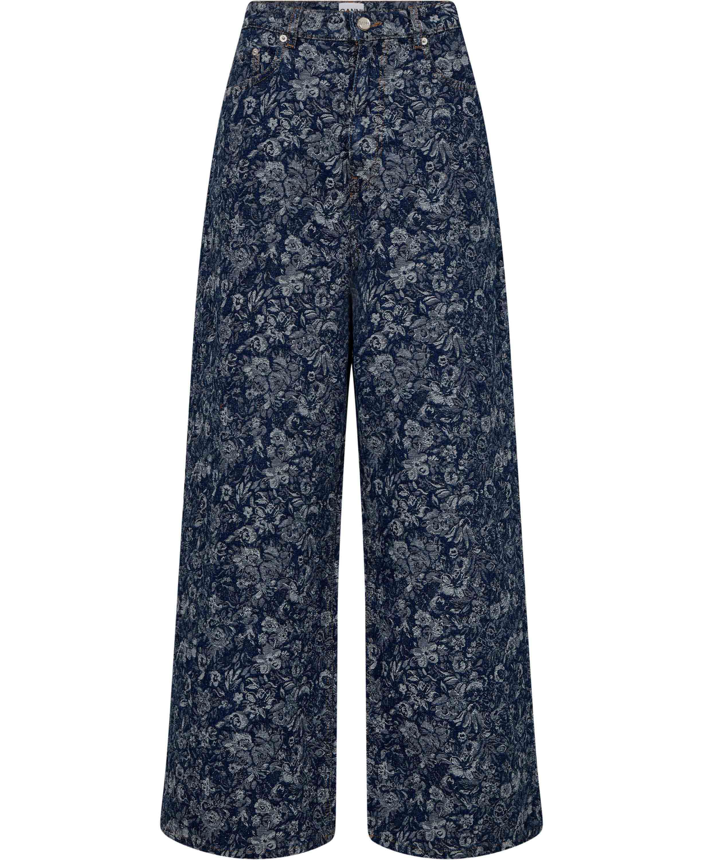 Tapestry Denim Baggy Jeans