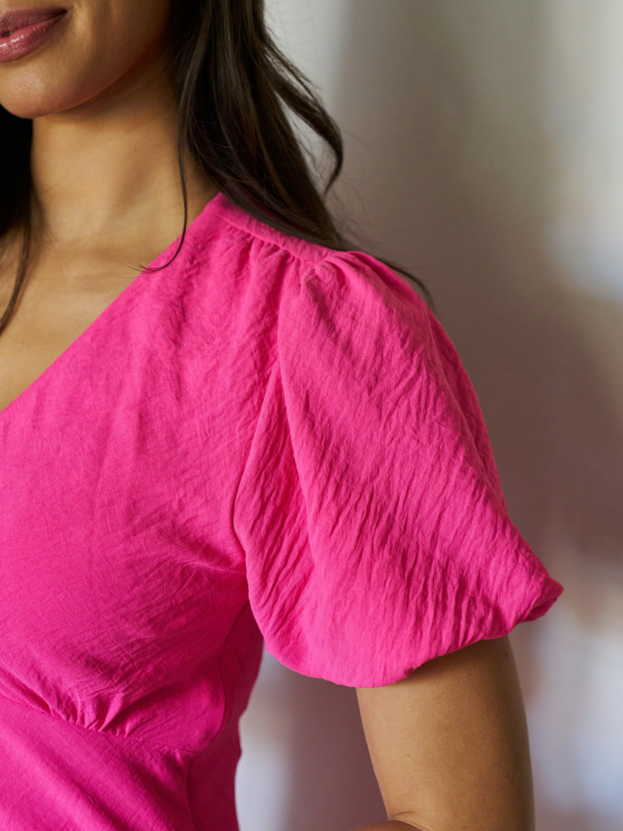 Dariah Structure Solid Dress