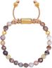 Women's Beaded Bracelet with Botswana Agate