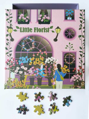 LITTLE FLORIST - puslespil med 150 brikker