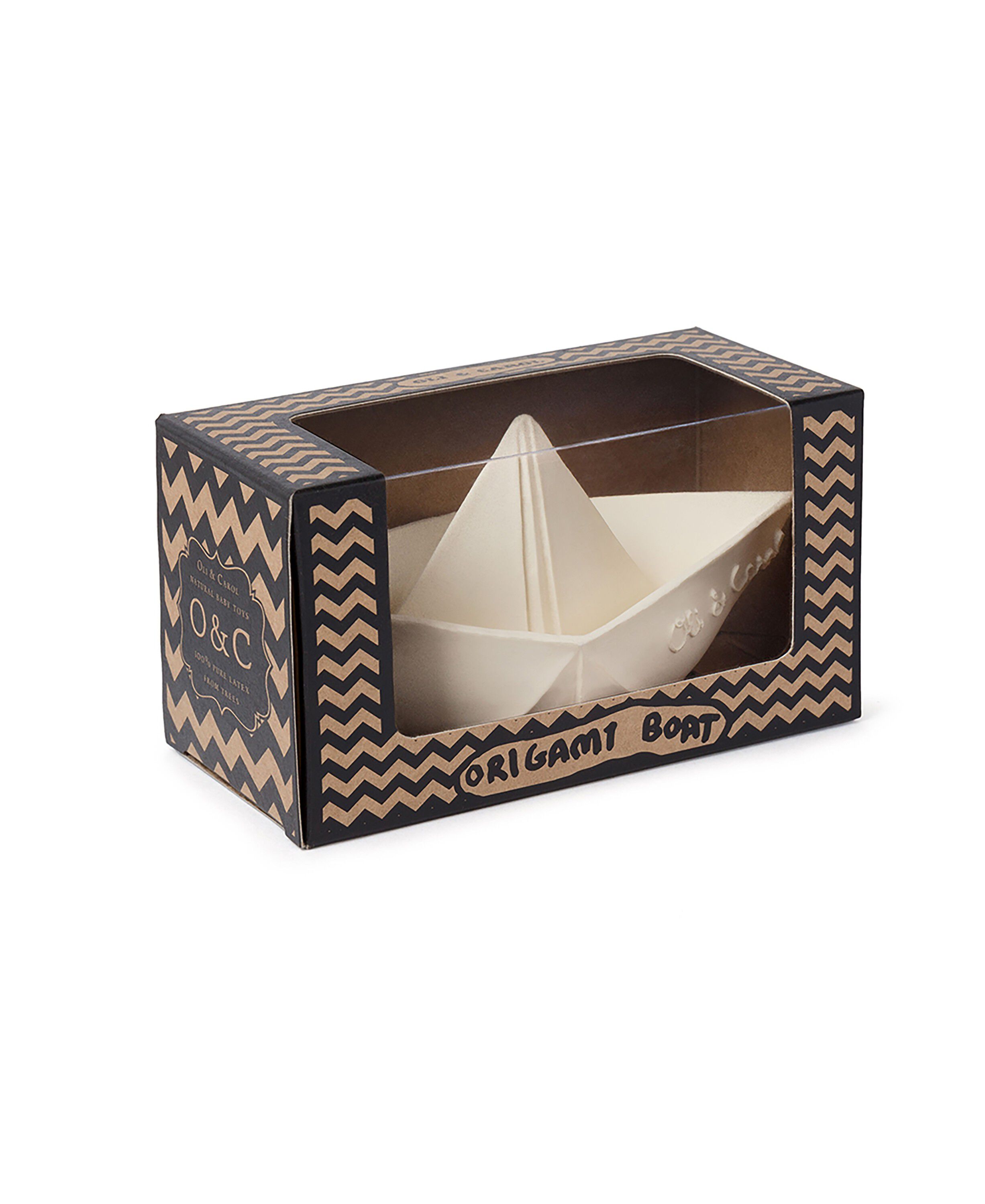 Oli & Carol - Origami B&aring;d - Hvid