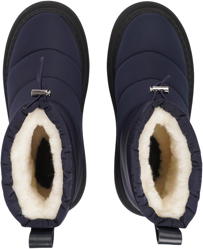 NIMIS - NYLON BOOTS W/SHEARLING