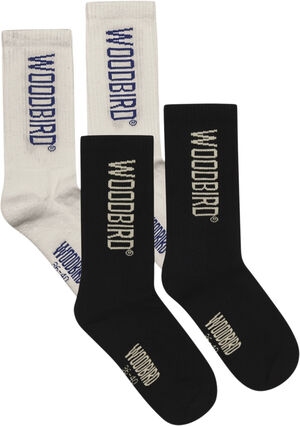 WBTennis Multi Logo Socks 2 Pack