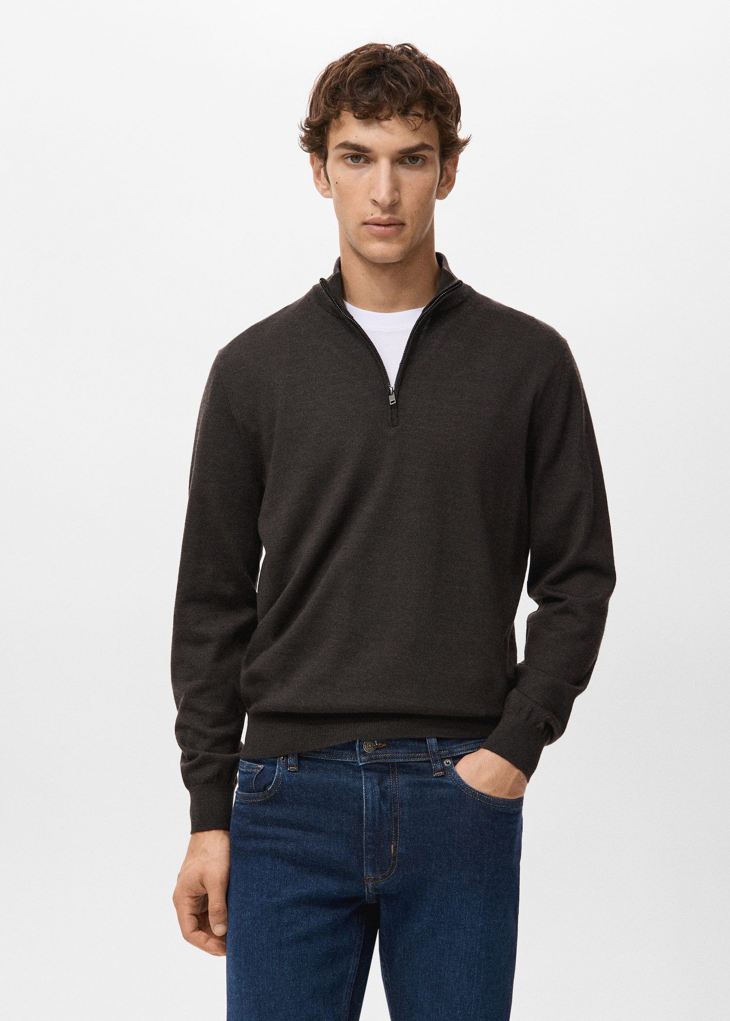 100% merino wool sweater with perki