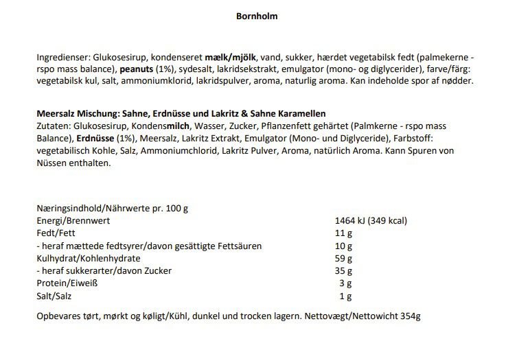 Bornholm, Salt blanding Q2