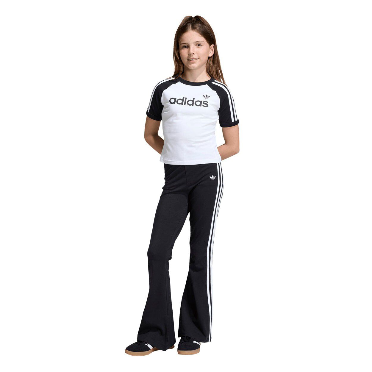 3-Stripes Flared Leggings