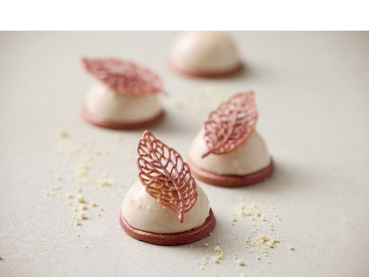 Tuileform Blad Latte Silikone