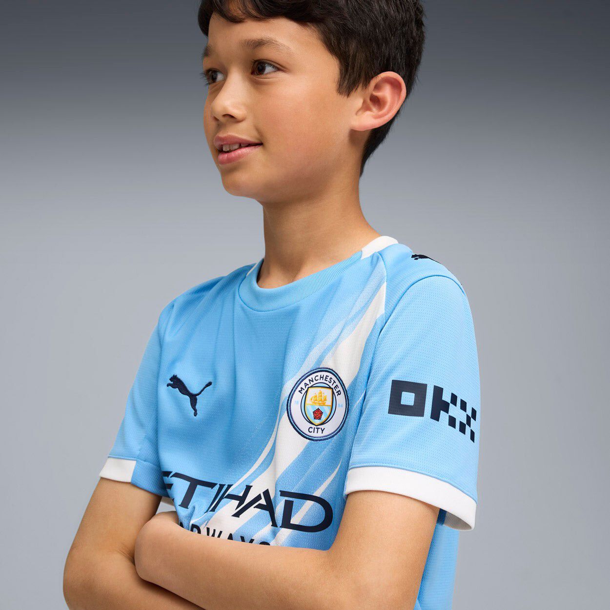 MCFC HOME JERSEY REPLICA JR