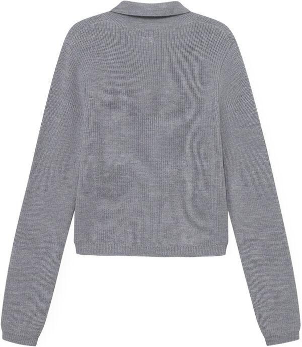 Wool Zip Cardigan Keep Me