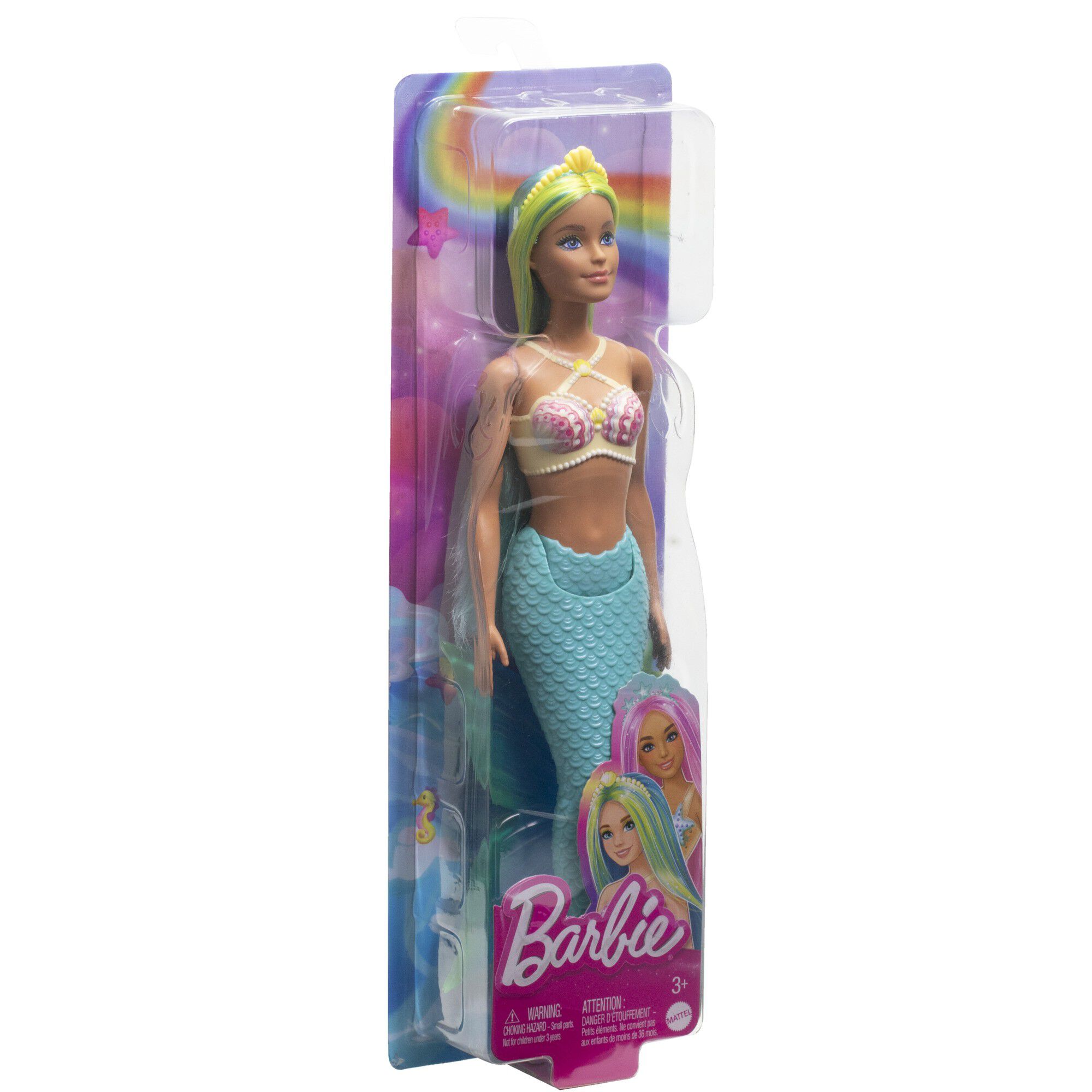 Barbie Mermaid Bl&aring;/Gr&oslash;n
