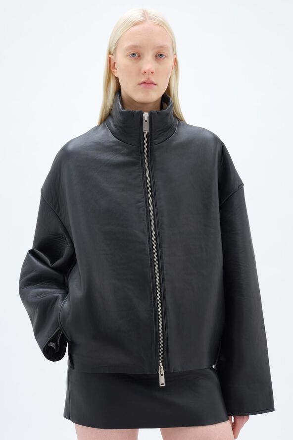 Bonded Leather Jacket