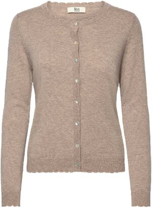 RMWSofia Wool LS Scallop Edge Short Cardigan