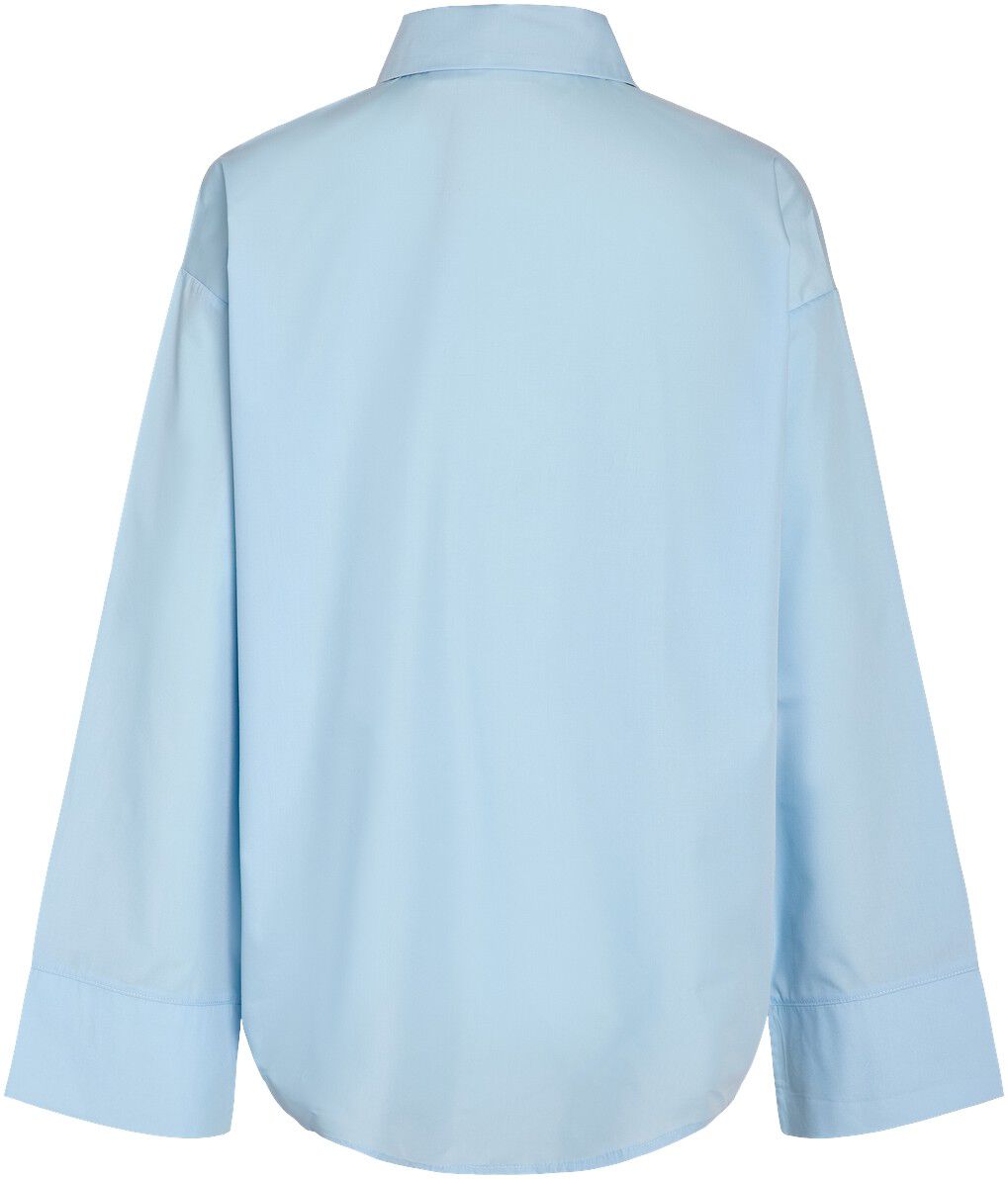 NMFRIDA L/S BUTTON LACE SHIRT TNT/1