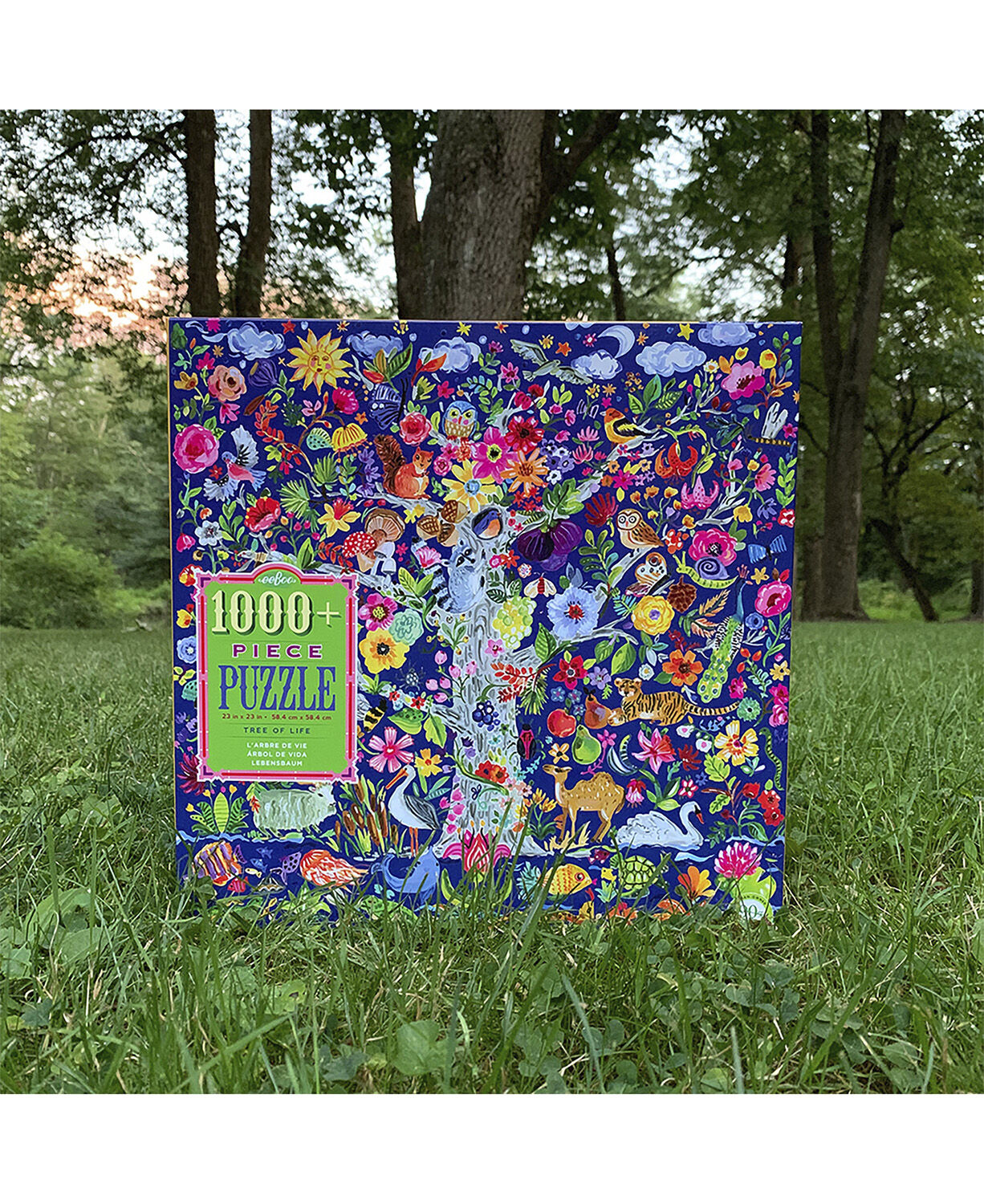 eeBoo - Puslespil 1000 brk - Livets tr&aelig;